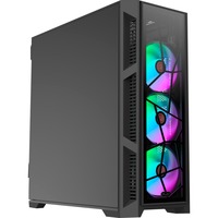 RAIJINTEK PONOS ULTRA TG4 -ST, Towerkabinet Sort