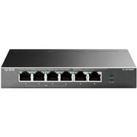 TP-Link TL-SF1006P netværksswitch Ikke administreret Fast Ethernet (10/100) Strøm over Ethernet (PoE) Sort Ikke administreret, Fast Ethernet (10/100), Fuld duplex, Strøm over Ethernet (PoE)