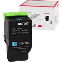 Xerox C310/C315 cyan tonerpatron med stor kapacitet (5.500 sider) 0 Sider, 5500 Sider, Blå, 1 stk