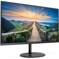 AOC V4 Q27V4EA computerskærm 68,6 cm (27") 2560 x 1440 pixel 2K Ultra HD LED Sort, LED-skærm Sort, 68,6 cm (27"), 2560 x 1440 pixel, 2K Ultra HD, LED, 4 ms, Sort