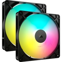 Corsair RS140 ARGB, Sag fan Sort