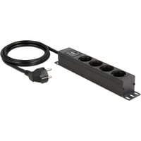 DeLOCK 66818, Strømskinne Sort
