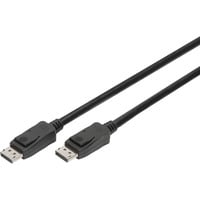 Digitus DisplayPort tilslutningskabel, UHD 8K Sort