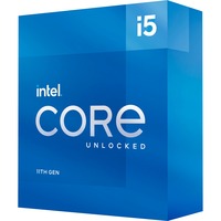 Intel® Core i5-11600K processor 3,9 GHz 12 MB Smart cache Kasse Intel® Core™ i5, LGA 1200 (Socket H5), 14 nm, Intel, i5-11600K, 3,9 GHz, boxed