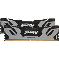 Kingston FURY FURY 32 GB 8000 MT/s DDR5 CL38 DIMM (sæt med 2) Renegade, sølv XMP, Hukommelse Sort, sølv XMP, 32 GB, 2 x 16 GB, DDR5, 288-pin DIMM