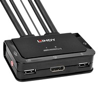 Lindy 42344, KVM-switchen Sort