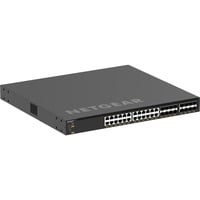 Netgear M4350-24X8F8V Administreret L3 10G Ethernet (100/1000/10000) Strøm over Ethernet (PoE) 1U Sort, Switch Administreret, L3, 10G Ethernet (100/1000/10000), Strøm over Ethernet (PoE), Stativ-montering, 1U