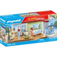 PLAYMOBIL Action Heroes Fødeafdeling, Bygge legetøj 
