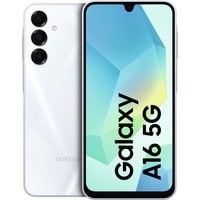 SAMSUNG Galaxy A16 5G 17 cm (6.7") Dual SIM Android 14 USB Type-C 4 GB 128 GB 5000 mAh Grå, Mobiltelefon Lys grå, 17 cm (6.7"), 4 GB, 128 GB, 50 MP, Android 14, Grå