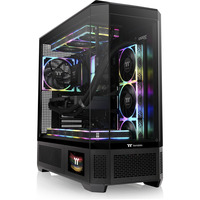 Thermaltake View 600 TG Black, Store towerkabinet Sort