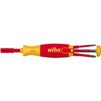 Wiha 38610, Skruetrækker Rød/Gul