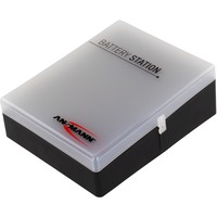 Ansmann 1900-0041, Batteri boks Sort/gennemsigtig