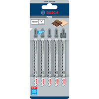 Bosch 2 608 636 229 stiksav, rullesav & sabelsavklinge Hårdt træ, Lamineret panel, Blødt træ, 3 mm