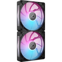 Corsair RX140 MAX RGB, Sag fan Sort