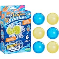 Hasbro Super Soaker F63935L1 Vandpistol og vandballon, Vand legetøj Vandballoner, Blå, Gul, 6 År