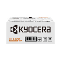 Kyocera Toner gul TK-5490Y 2400 Sider, Gul, 1 stk