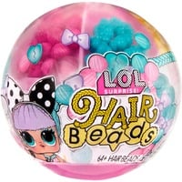 MGA Entertainment L.O.L. Surprise! Hair Beads Tots Asst, Spil figur L.O.L. Surprise! Hair Beads Tots Asst, Minidukke, Hunstik, 4 År, Forskellige farver