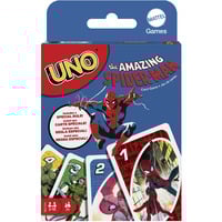 Mattel UNO The Amazing Spider-Man, Kortspil Games UNO The Amazing Spider-Man, Kortspil, Afskæring, 7 År