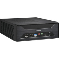 Shuttle XH810 Bundle inkl. 8 GB DDR5-RAM, Barebone Sort