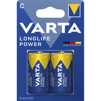 VARTA Longlife Power Batteri LR14, C (Baby) 