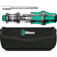 Wera Kraftform Kompakt 28, 7 dele, Topnøgle Sort/Grøn