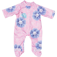 ZAPF Creation BABY born® Sparkedragt Blomster 43cm, Dukke tilbehør 