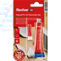 fischer GOW RepairFix 30 sekunder Gel 15g, Lim gennemsigtig