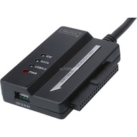 Digitus Adapter USB 3.2 Gen 1 > IDE + SATA-kabel Sort