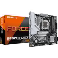GIGABYTE B850M FORCE, Bundkort Sort/Hvid