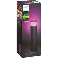 Philips Hue White & Color Ambiance sokkel lampe Calla til udendørs brug, LED lys Sort