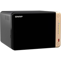 QNAP TS-664 NAS Tower Intel® Celeron® N5095 8 GB DDR4 0 TB QNAP QTS Sort, Bronze Sort, NAS, Tower, Intel® Celeron®, N5095, 8 GB, DDR4