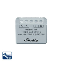 Shelly Shelly Wave PM Mini Z-Wave, Relay grå