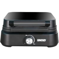 Unold 48275 vaffeljern 2 vaffel/vafler 1500 W Sort Sort, 2 vaffel/vafler, Rektangulær, Sort, Plast, Plast, 0,7 m