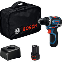 Bosch Batteridrevet bore-/skruemaskine GSR 12V-32 Professional, 12 Volt, Bore-/ skruemaskine Blå/Sort