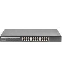 Digitus DN-80113 netværksswitch Ikke administreret Gigabit Ethernet (10/100/1000) Sort Ikke administreret, Gigabit Ethernet (10/100/1000), Fuld duplex, Stativ-montering
