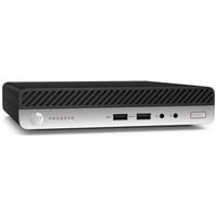 HP EliteDesk 800 G4 DM renoveret, Mini-PC Sort/Sølv