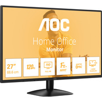 AOC 27B31H, LED-skærm Sort