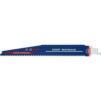 Bosch 2 608 900 392 stiksav, rullesav & sabelsavklinge Saber savklinge High Carbon Steel (HCS) 3 stk Saber savklinge, Støbejern, Byggetræ med søm, Epoxy, Fiberbræt, Glasfiber forstærket plastik, Plast, Ark af..., High Carbon Steel (HCS), Blå, 17,5 cm, 6 - 8