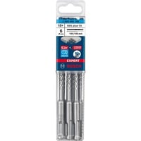 Bosch Expert SDS plus-7X Hammer drill bit 10 stk, Boremaskine Borehammer, Hammer drill bit, 6 mm, 165 mm, Beton, Sten, 10 cm