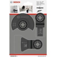 Bosch Flisesæt , Savklinge sæt med 3 dele AIZ 20 AB (1x); ATZ 52 SC (1x); ACZ 85 LMT (1x)
