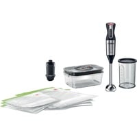 Bosch MSM6S20B 0,6 L Nedsænkning blender 1000 W Sort, Sølv, Stavblender rustfrit stål/Sort, Nedsænkning blender, 0,6 L, Impulsfunktion, 1000 W, Sort, Sølv
