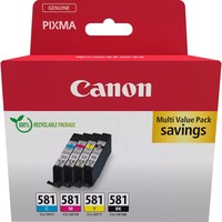 Canon 2103C006 blækpatron 4 stk Original Sort, Blå, Magenta, Gul Sort, Blå, Magenta, Gul, 4 stk, Multipakke