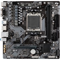 GIGABYTE B650M S2H bundkort AMD B650 Sokkel AM5 micro ATX Sort/grå, AMD, Sokkel AM5, AMD Ryzen 7000 Series, AMD Ryzen 8000 Series, AMD Ryzen 9000 Series, Sokkel AM5, DDR5-SDRAM, 128 GB