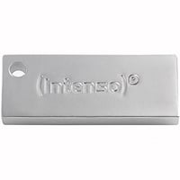 Intenso Premium Line USB-nøgle 32 GB USB Type-A 3.2 Gen 1 (3.1 Gen 1) Sølv, USB-stik Sølv, 32 GB, USB Type-A, 3.2 Gen 1 (3.1 Gen 1), 100 MB/s, Uden hætte, Sølv