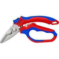 KNIPEX Vinklet elektrikersaks Rød/Blå