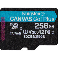 Kingston SDCG4/256GBSP, Hukommelseskort Sort