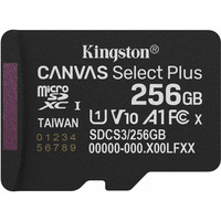 Kingston SDCS3/256GBSP, Hukommelseskort Sort