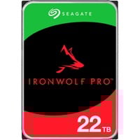 Seagate IronWolf Pro ST22000NT001 harddisk 22 TB 7200 rpm 512 MB 3.5" Serial ATA III 22 TB, 7200 rpm, 512 MB, 3.5", Serial ATA III
