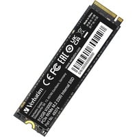 Verbatim Vi3000 512 GB M.2 PCI Express 3.0 NVMe, Solid state-drev 512 GB, M.2, 3100 MB/s