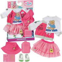 ZAPF Creation BABY born® Deluxe Rejse-Outfit 43 cm, Dukke tilbehør 